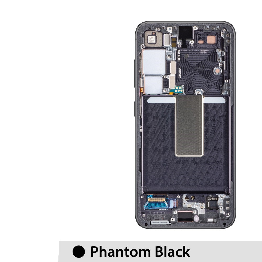 Samsung Galaxy S23 S911B OLED Screen Digitizer Replacement with Frame-Phantom Black Samsung Galaxy S23 S911B OLED Screen Digitizer Replacement with Frame-Phantom Black